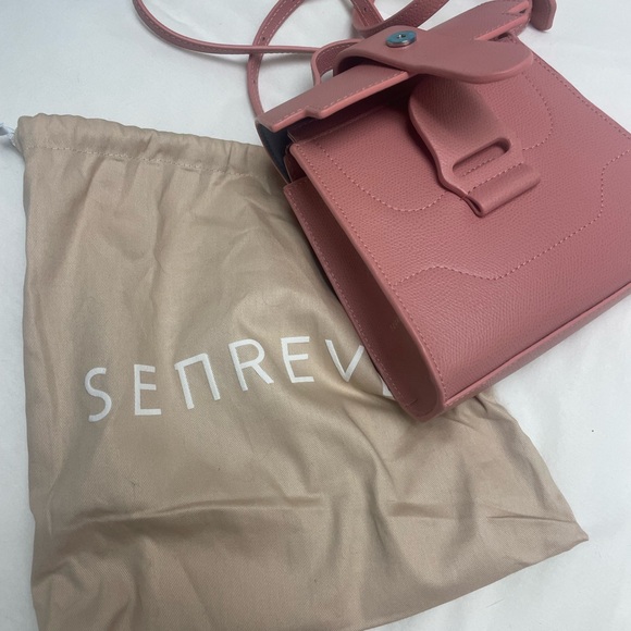 BNWT Senreve Mini Alunna in pebbled mauve - Picture 8 of 8